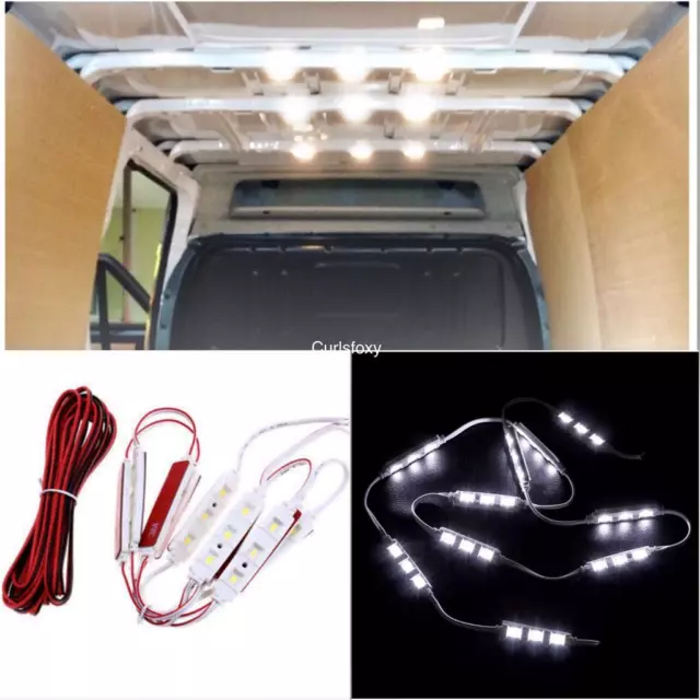 Car Light Kit Interior 12V volt White 30 LED LWB Van Sprinter Ducato Transit VW