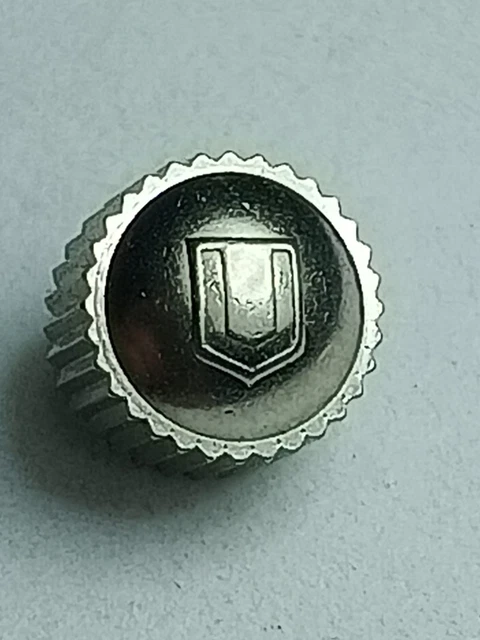 Couronne De Remplacement Pour Montre Universal Genève Vintage (années 50-60) - Logo U Shield