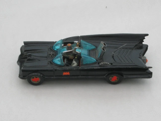Husky Batmobile 1:66, Diecast, Modèle 1960s – Collection Batman Angleterre