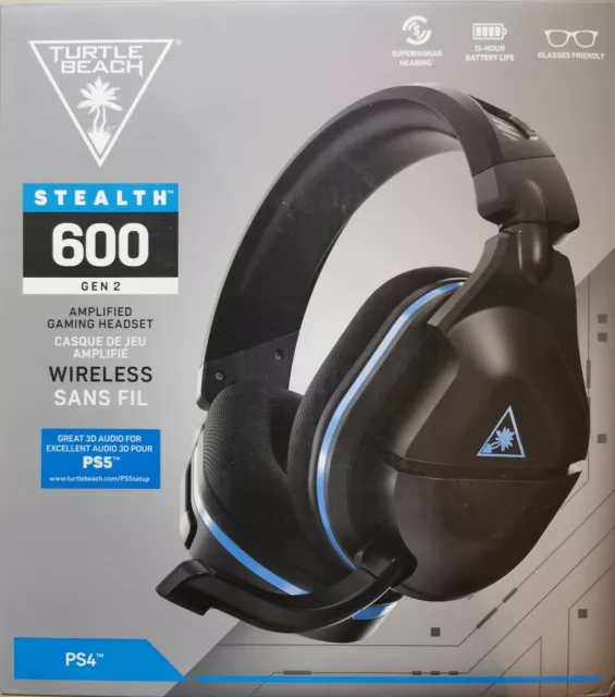 Turtle Beach Stealth 600 Gen 2 Wireless Gaming Headset für PS4 und PS5 OVP