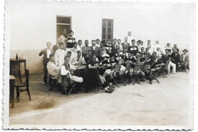 CARTOLINA DI TRIESTE ,Foto Squadra Di Calcio Unione Sportiva