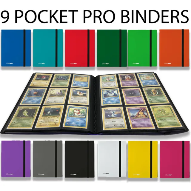 ULTRA PRO-BINDER A4 9-POCKET TRADING CARD PORTFOLIO/FOLDER yugioh pokemon mtg