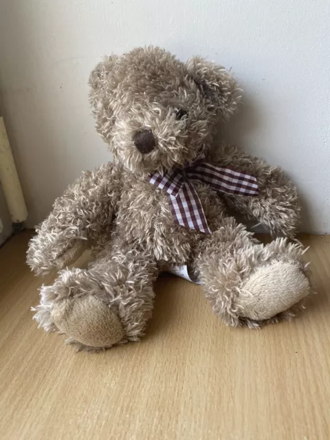 Doudou peluche ours beige ENESCO