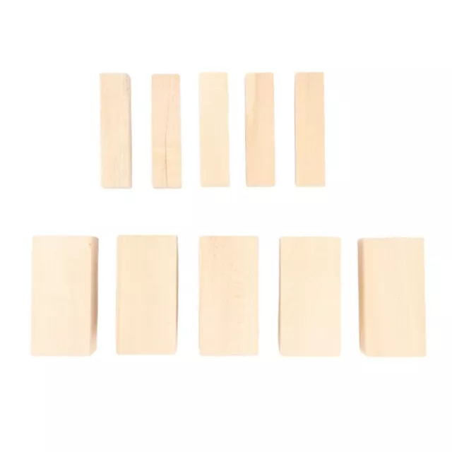 10Pack Basswood Carving Blocks Kit Whittling Blanks Beginners Unfinished3593