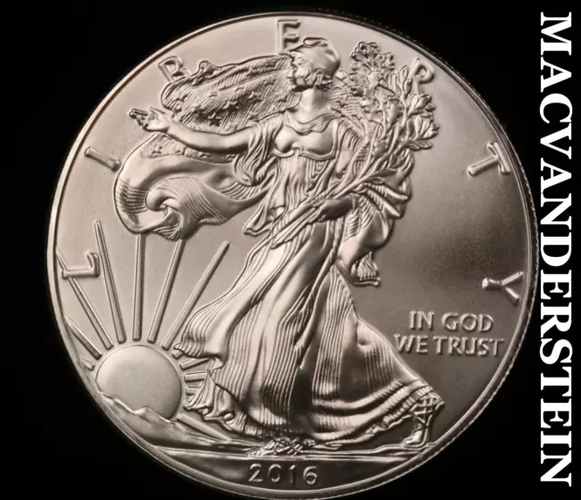 American Silver Eagle 2016 1 oz - Choice brillante sin circular #U4525