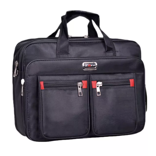 Men Laptop Messenger Work Travel Briefcase Bag Office Document Handbag