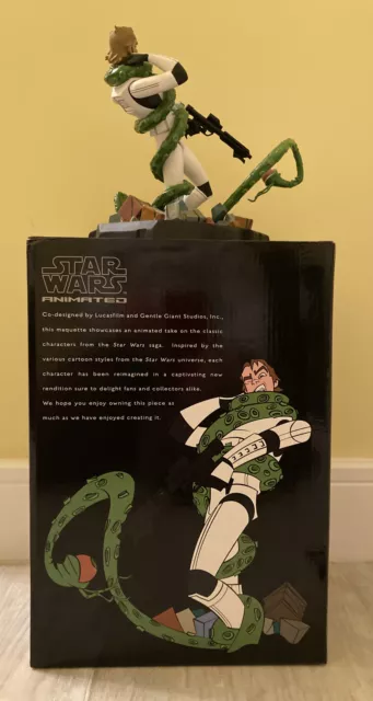 Star Wars Animated Luke Skywalker Stormtrooper Gentle Giant Ltd Edition Statue 4