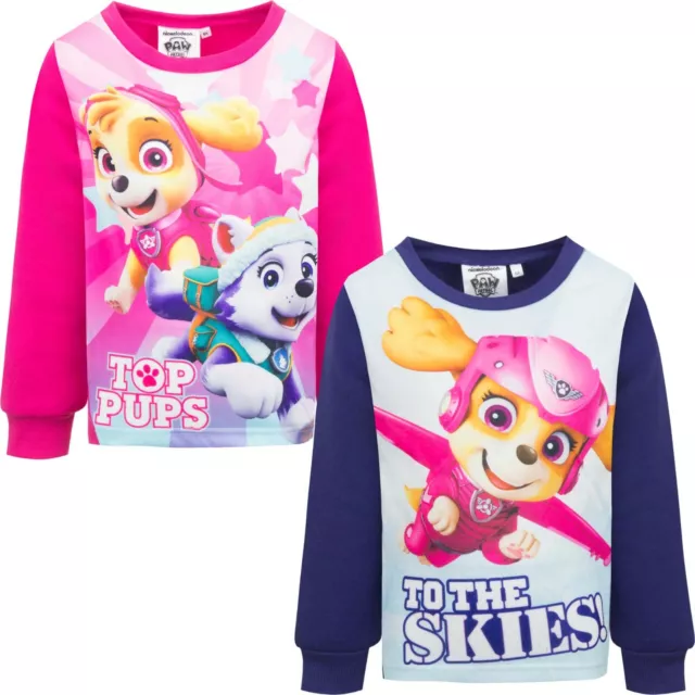 Abbigliamento bambina felpa Paw Patrol 3 4 5 6 anni da bimba maglia felpata