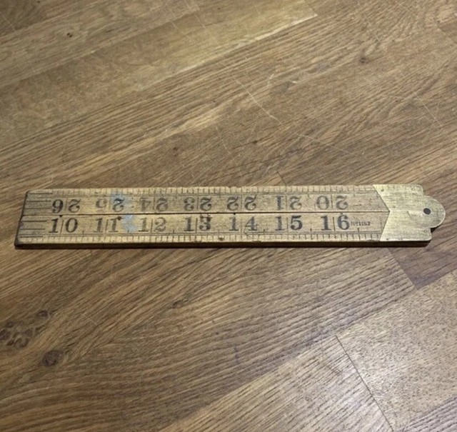 Vintage Rabone 3ft folding Ruler / Measure