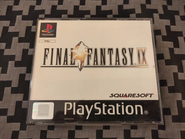 Jeu Final Fantasy 9 (FF9) - PS1 - Version Française - Bon état (boîtier Et Disque)