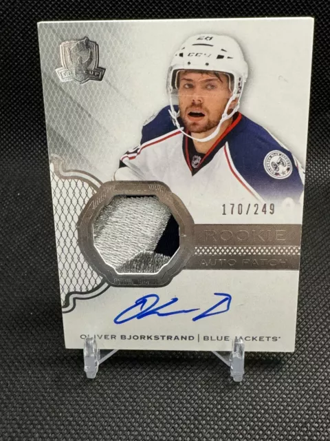 2016-17 Upper Deck The Cup Oliver Bjorkstrand Rpa Relic Rc /249