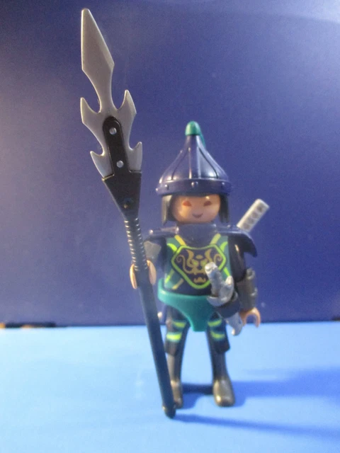 Figurine Playmobil Samouraï / Ninja - Avec Katana Gris - Accessoires - Occasion