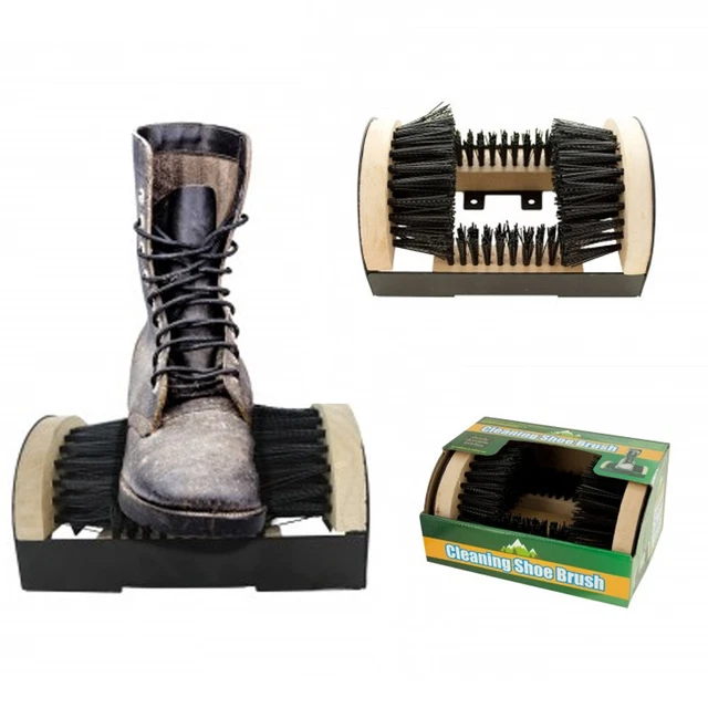 Boot Scrubber Cleaner Brush Shoe Sneaker Scraper Mud Dirt Outdoor Floor Mat