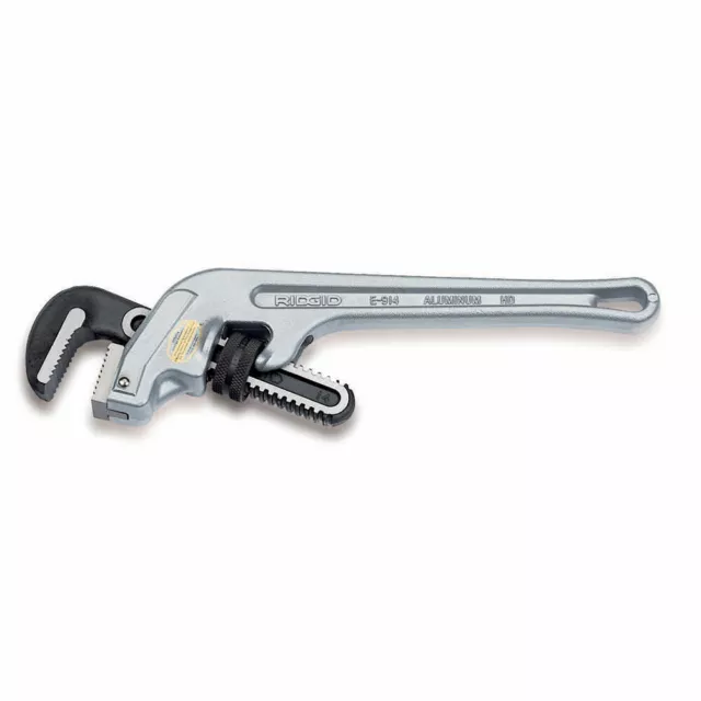 Ridgid 90117 14-Inch Aluminum End Pipe Wrench - Model E-914, 2" Jaw Capasity
