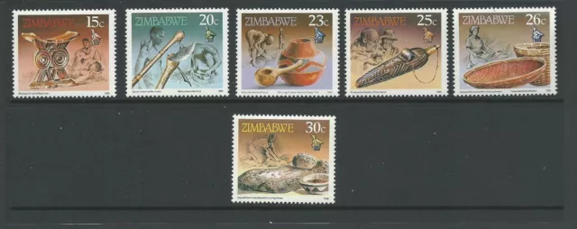 1990 Cultural Artefacts  set 6 MUH/MNH as Issued