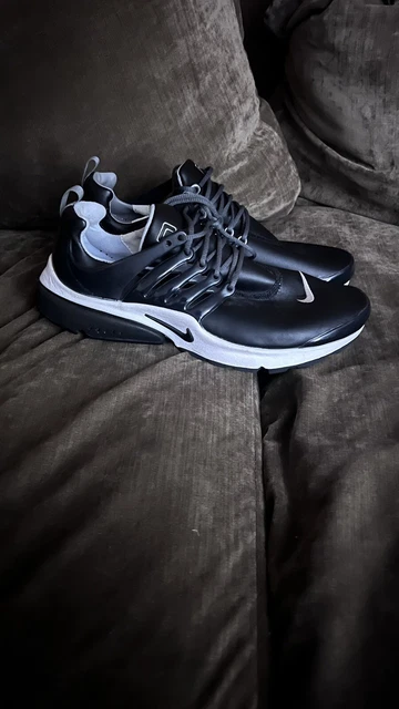 UNRELEASED SAMPLE* NIKE Air Presto Leather DURALON BRS 1000 Size 9 BLACK WHT $150.00 PicClick