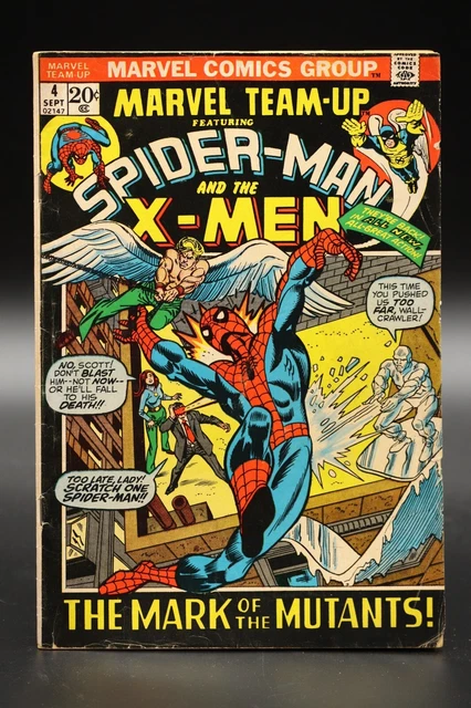 Marvel Team-Up (1972) #4 Gil Kane Cover & Art Early Morbius & X-Men App GD/VG