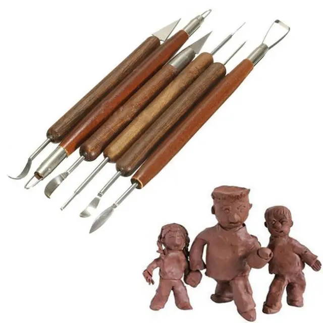 Bulk Clay Sculpting Wax Carving Pottery Ceramic Tools Polymer Modeling Carved HC