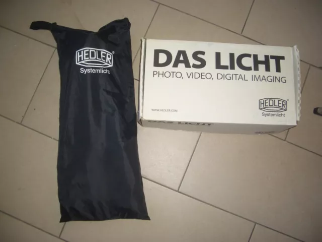 Hedler Halogen Dauerlicht Studiolicht 2500W + Softbox !!!