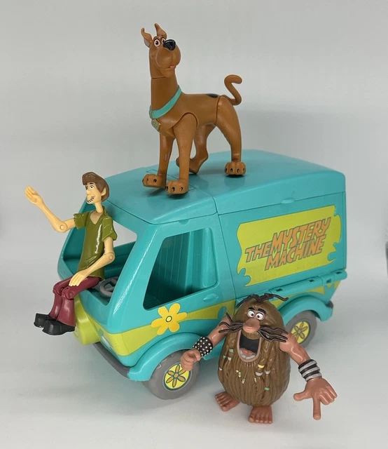 HANNA BARBERA SCOOBY Doo Mystery Machine Van Toy Figures Shaggy Captain