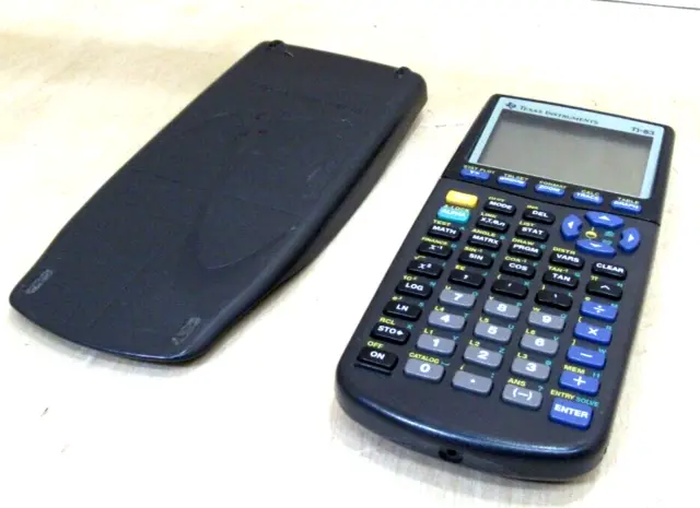 Texas Instruments TI-83 Plus Graphing Calculator Used  Parts Or Repair