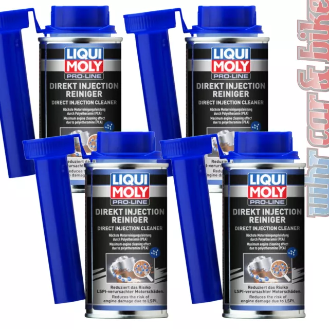 4 X NETTOYANTS à injection directe Liqui Moly Pro Line 120 ml