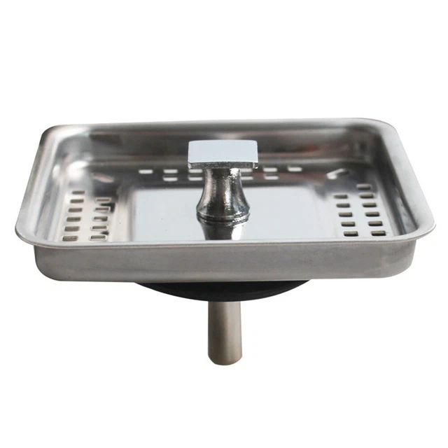 Bonde De Lavabo Escamotable En Or Rosé Brossé - Robuste, Facile à Nettoyer, étanche, Trou Rond - Pour Salle De Bains Et Hôtel