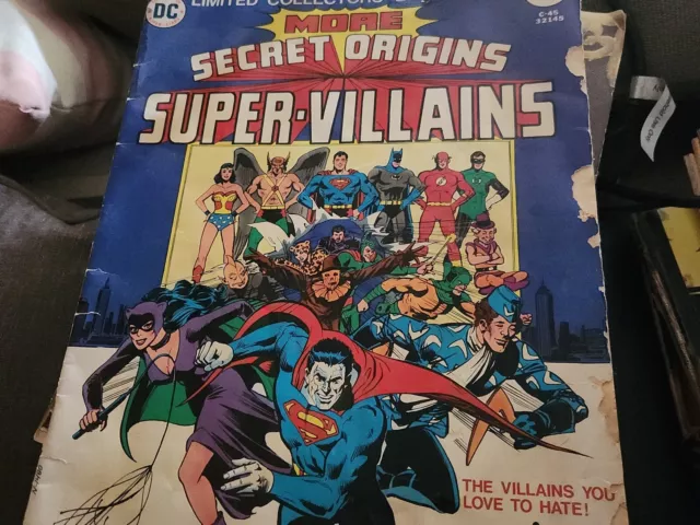 DC Treasury Edition SECRET ORIGINS SUPER-VILLAINS (1976) DC Comics
