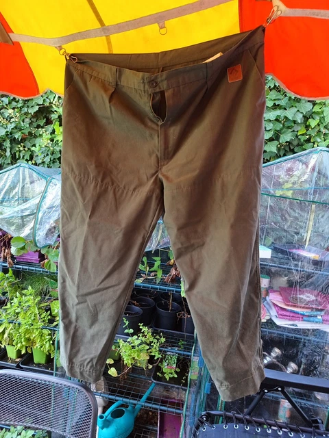 Pantalon De Chasse Fuseau Arnold Weiss - Cuir Vert Olive, Homme Taille 48, Neuf