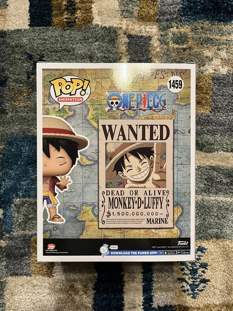 Funko Pop! One Piece – Monkey D. Luffy Wanted Poster #1459 – Édition 2023 Neuve