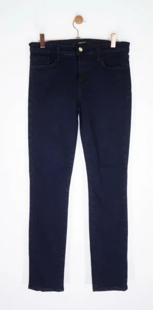 J Brand Photo Ready Mid Rise Skinny Leg Jeans in Blue Bird Dark Wash - Size 29