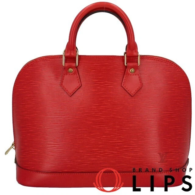 Louis Vuitton Alma Epi Womens Handbags Rouge Discontinued Product Second H WvB15