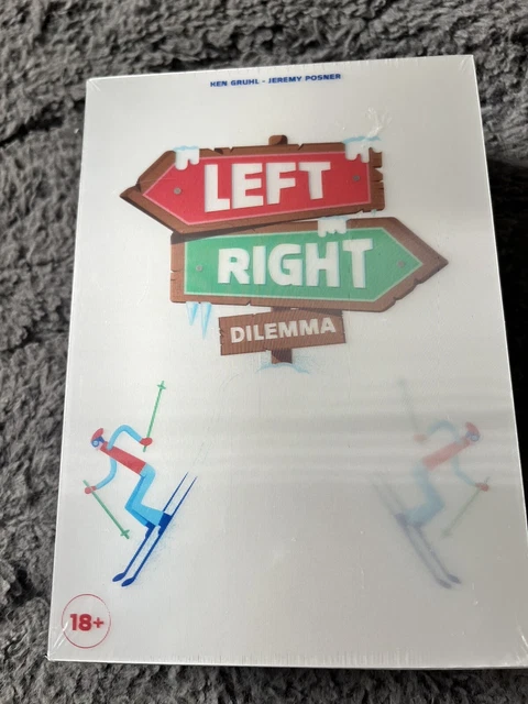 Left Right Dilemma – Kartenspiel Von Asmodee, 3–6 Spieler – Rate, Wie Deine Freunde Entscheiden!