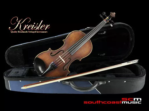 Kreisler 120 3/4 Violin outfit Case, Bow & Rosin
