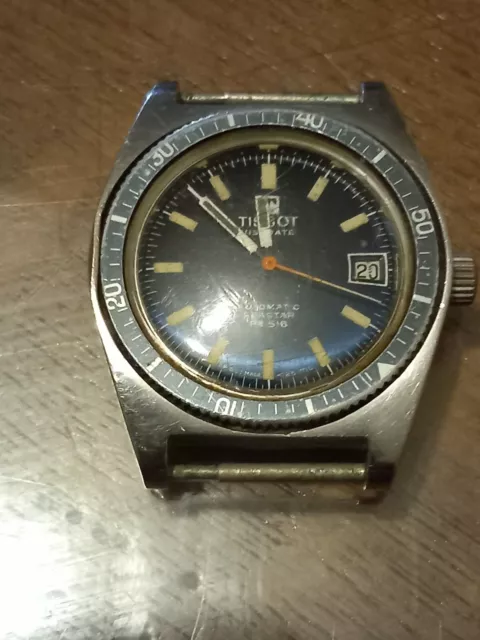 Montre Tissot visodate automatic seastar PR516 plongée vintage fonctionne P406