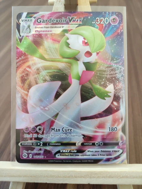 Gardevoir VMax 017/073 Champion's Path Ultra seltene Full Art Pokémonkarte *neu*