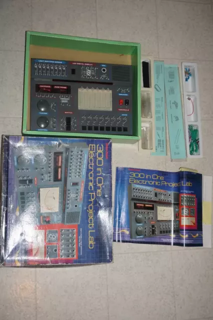 Vintage Radio Shack 300 in One Electronic Project Lab Science Fair 28-270