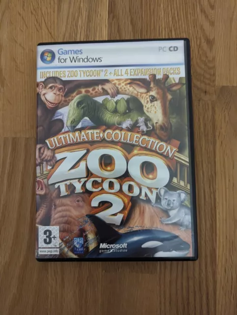 Zoo Tycoon 2: Ultimate Collection (PC: Windows, 2008) Includes All 4 Expansions