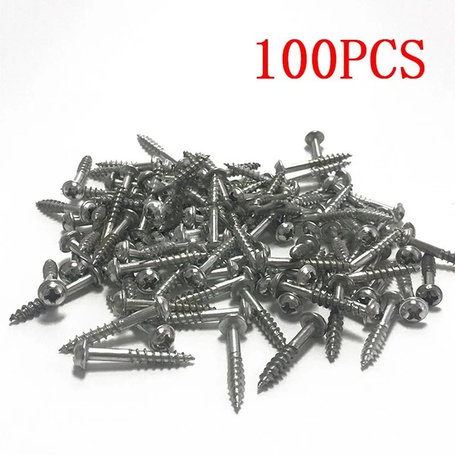 Loch Schrauben Jigging Holzbearbeitung 100PCs Selbstschneidend Nützlich