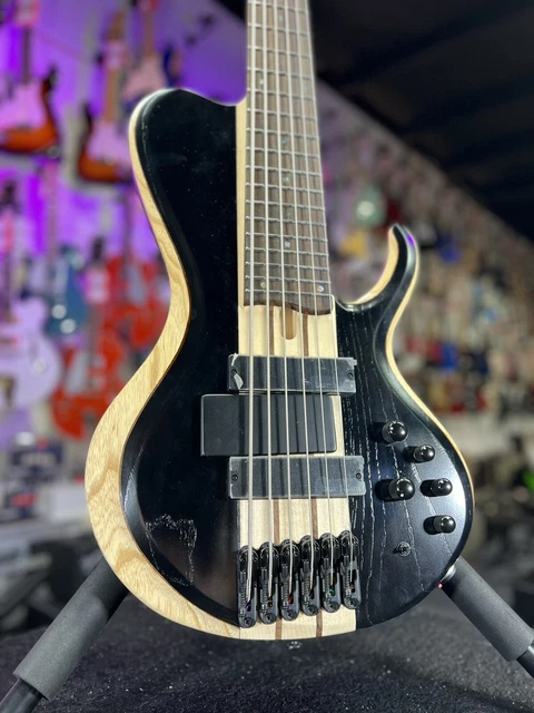 Ibanez Bass Workshop BTB866SC 6-string Bass Weathered Black Low Gloss! 105