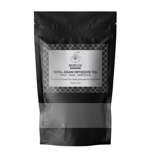 Brewed Leaf Natural and Fresh Assam Heritage Black Tea 100g