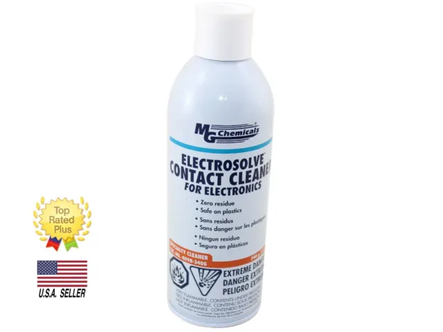 Electrosolve Contact Cleaner 12oz Restore Electrical Components Quick & Easy Sol
