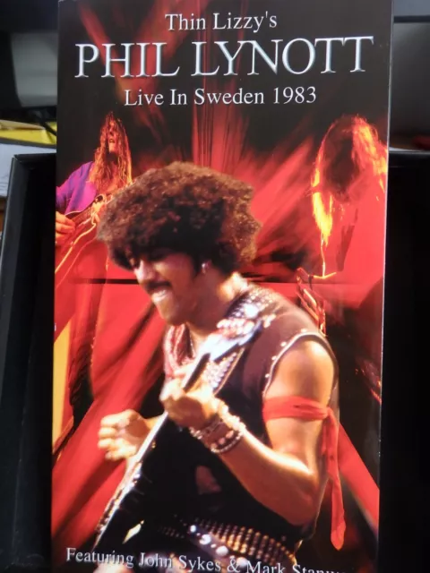 THIN LIZZY's PHIL LYNOTT - Live in Sweden 1983 - 2 CD-Longbox Zoom Club 2002