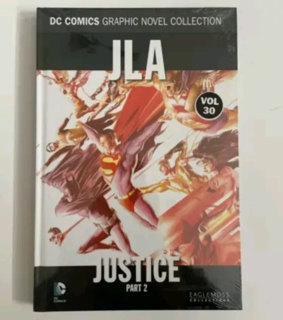 DC Comics JLA: Justice Part 2 NEW SEALED Graphic Novel Collection Eaglemoss