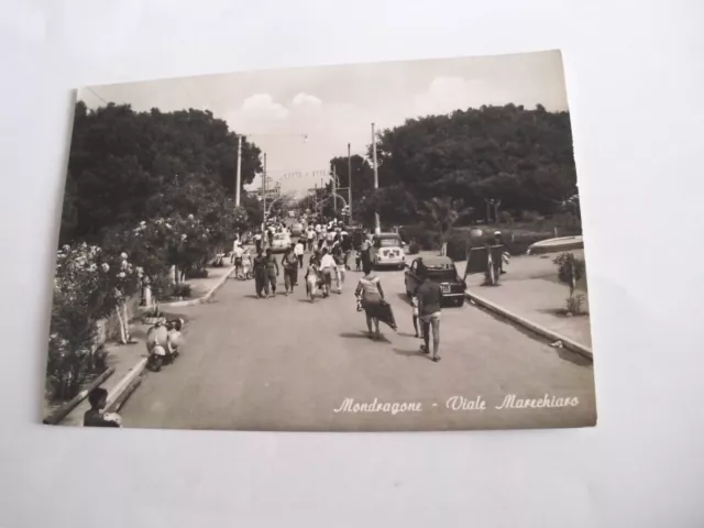 Caserta - Mondragone Viale Marechiaro + auto e vespa - spedita f. g.