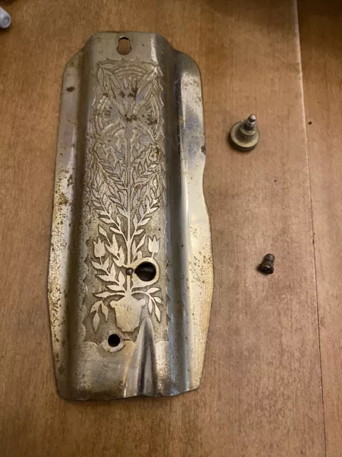 Antique Singer Sewing Machine Parts Model 29 H4 Front Nose Cover