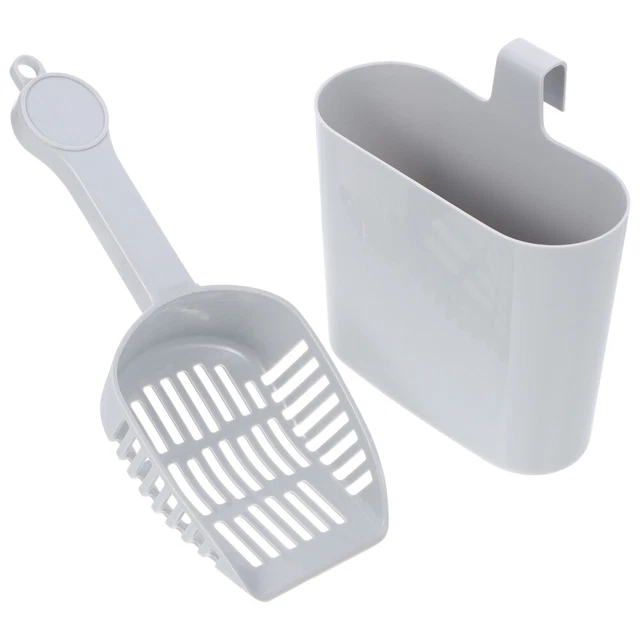 2 piezas contenedor de residuos para arena para gatos ascensor kit de limpieza kit de limpieza