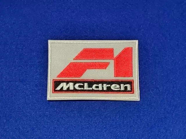 Ein Paar Motorauto Rennpatches Nähen/Aufbügeln Abzeichen McLaren (b) F1 McLaren 2