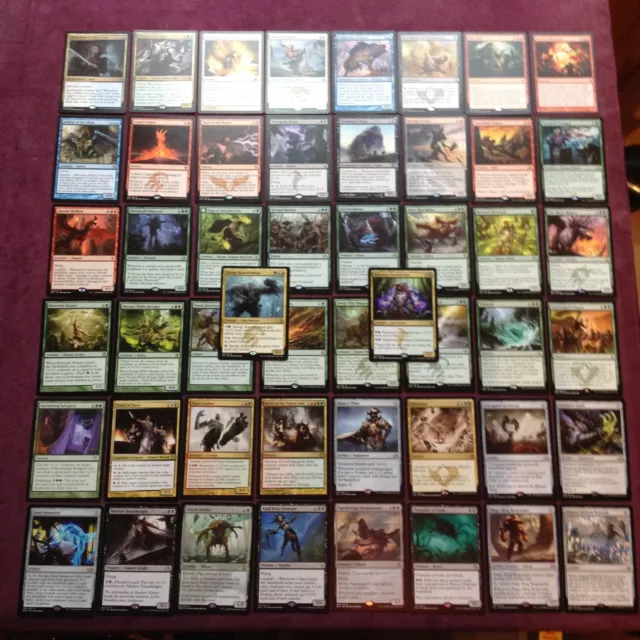 Lot de 50  rares en francais  (symbol doré) - MTG Magic the gathering