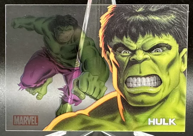 Hulk 2010 Marvel Rittenhouse 70Th Anniversary Clearly Heroic Cel #Pc2